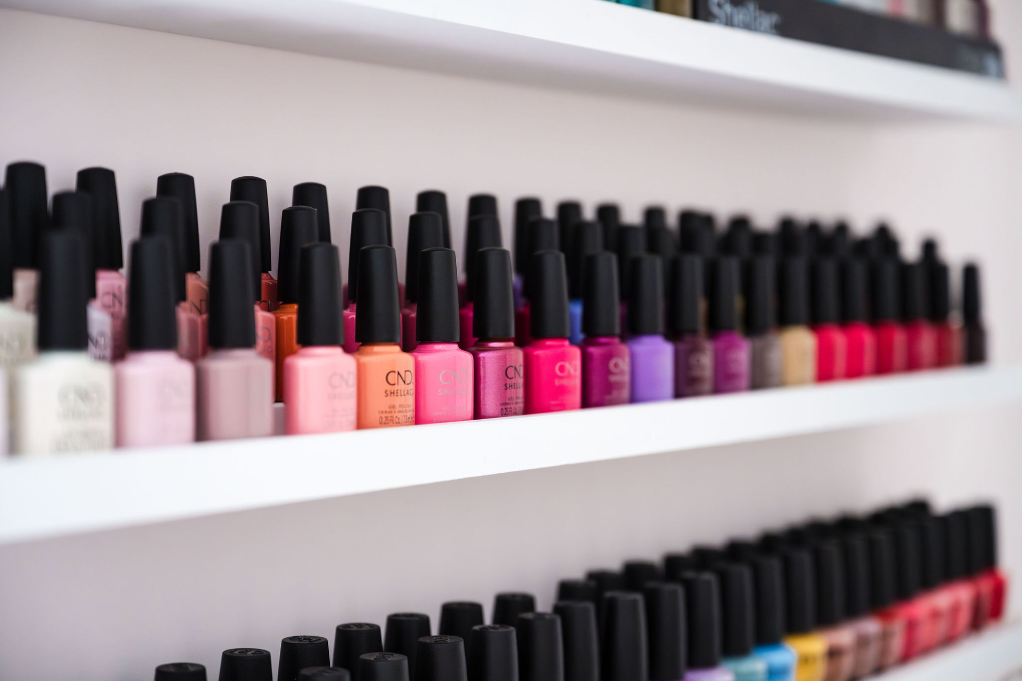OPI nail colours used for manicures and pedicures at Pinks